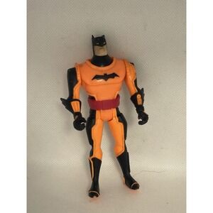Kenner 1998 DC Comics Batman Action Figure Orange And Black Suit With‎ Red Belt